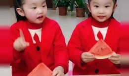 双胞胎兄弟吃瓜比赛,谁将笑到最后？